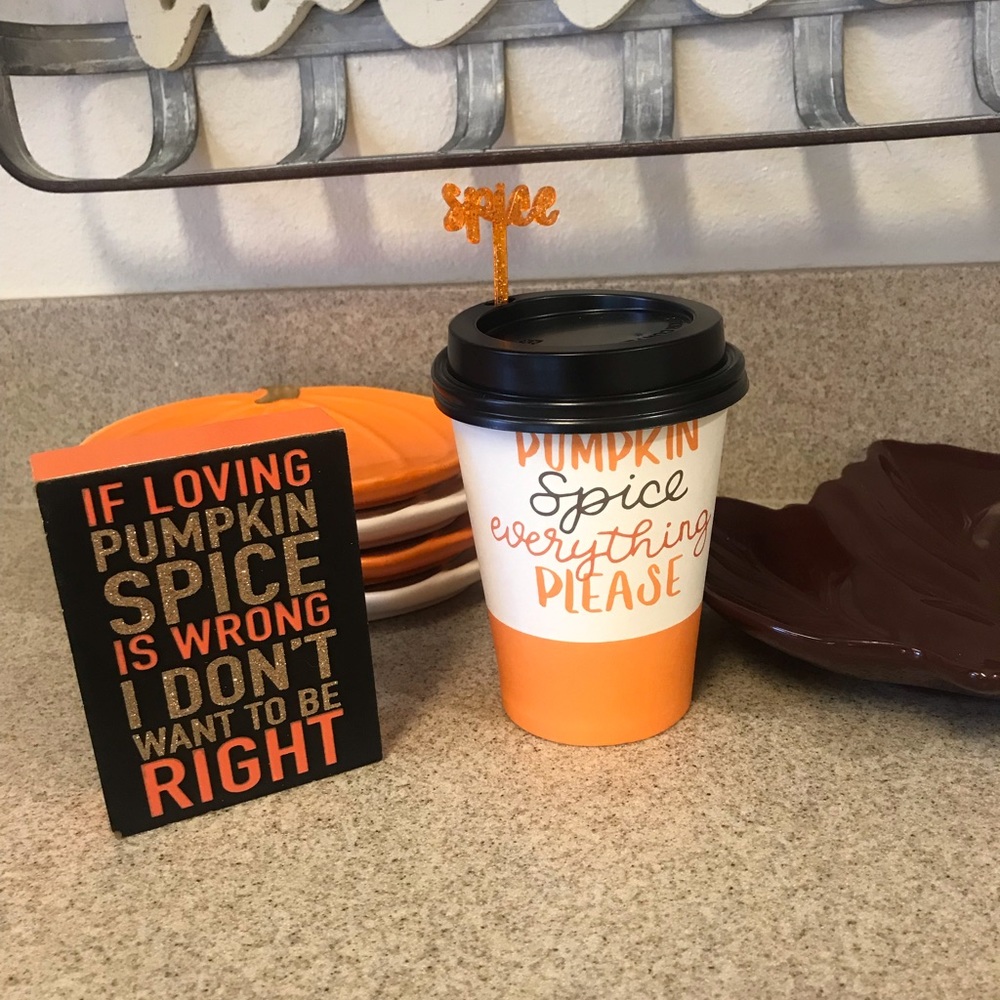 Pumpkin Spice - Reserved for Melissa